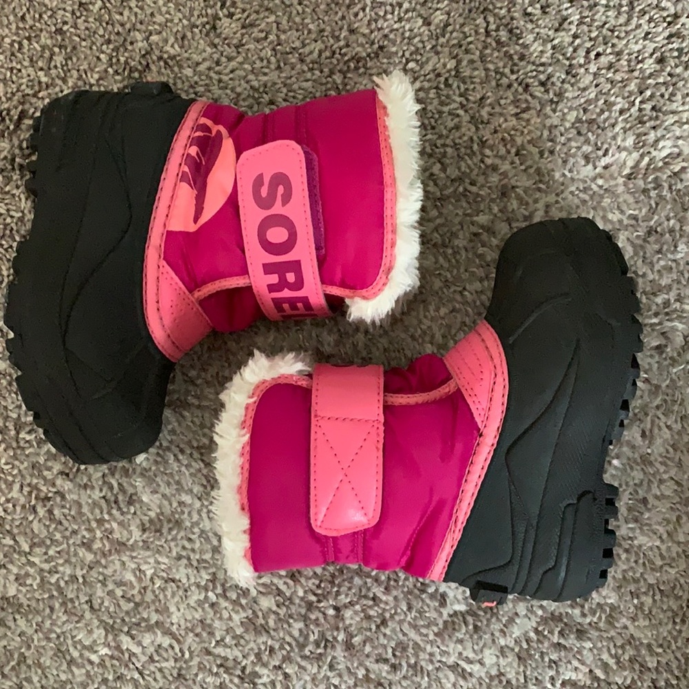 Sorel Waterproof Boots, Pink 8